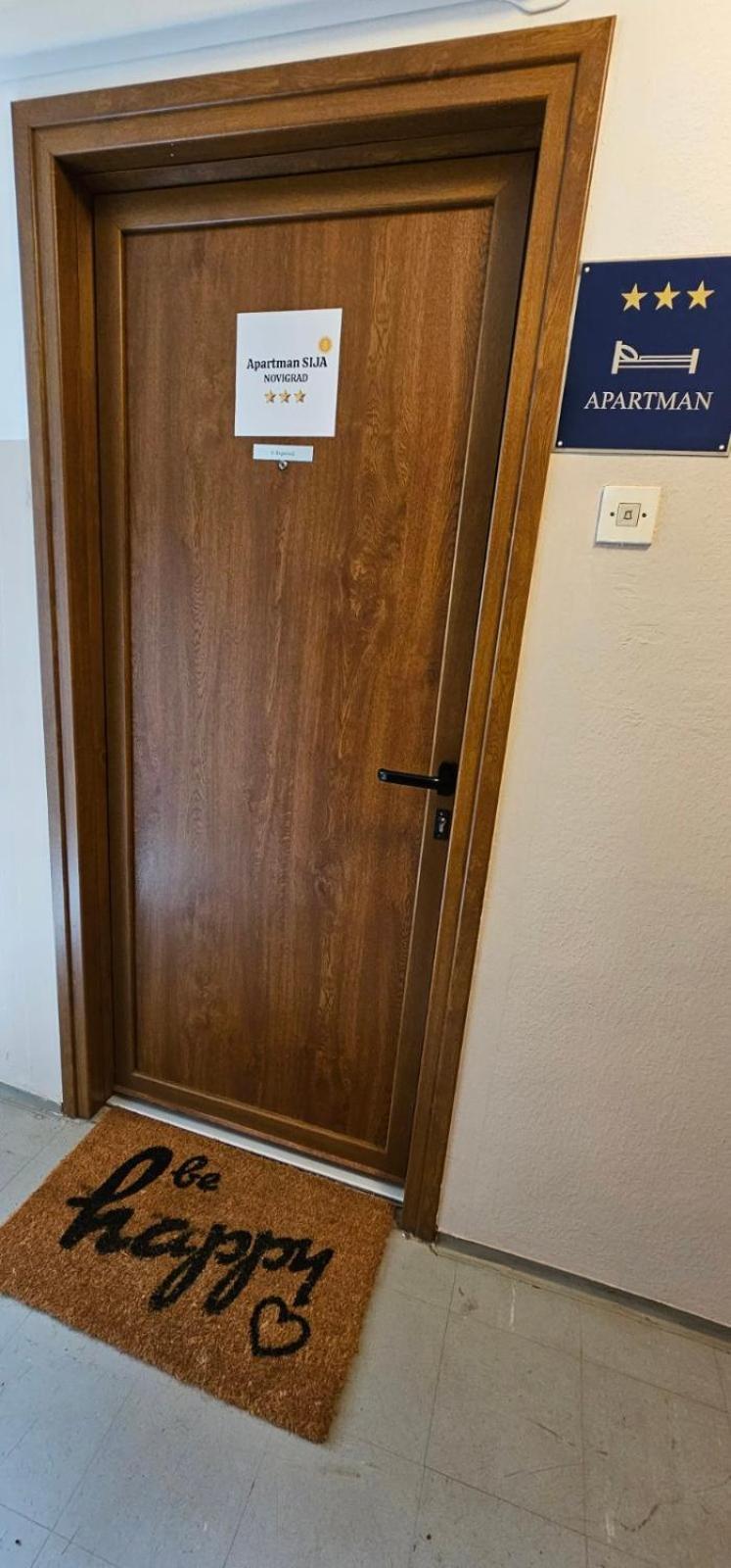 Apartman Sija Novigrad Novigrad  Bagian luar foto